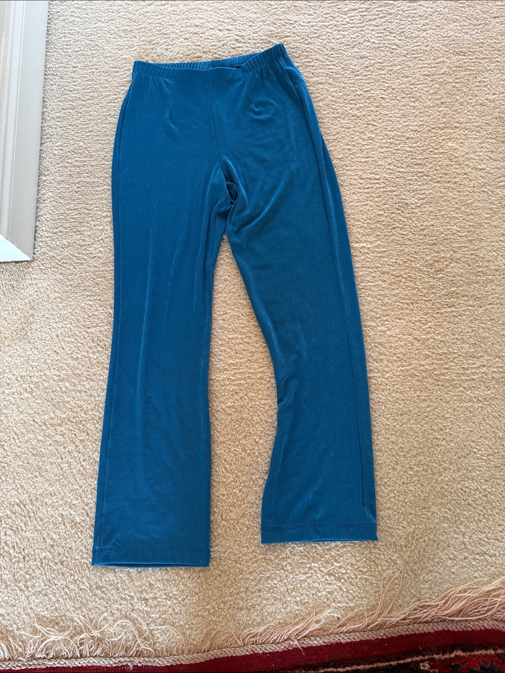 Chico's Teal Straight Leg Pants